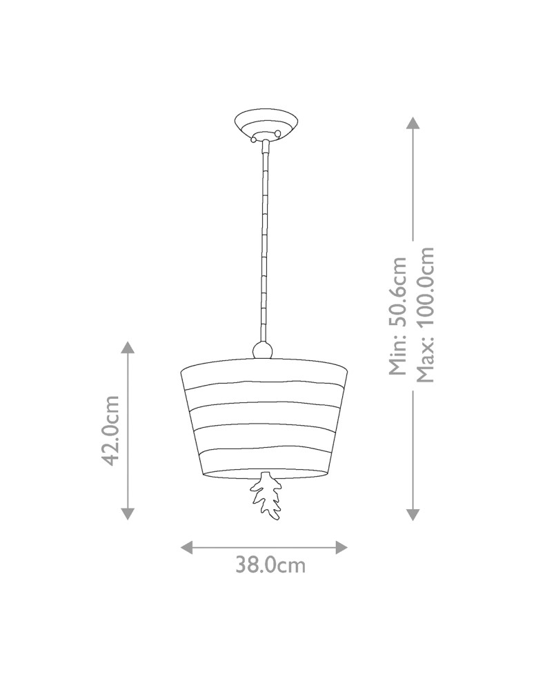 Pendant lamps - Elstead Lighting South Beach pendant lamp - 1 light source FB-SOUTHBEACH-P - product kolory-swiatla.pl 6