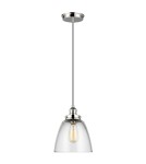 Pendant lamps - Elstead Lighting Baskin pendant lamp - 1 light source - Polished nickel FE-BASKIN-P-B-PN - product 2