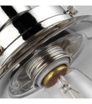 Elstead Lighting Lampa wisząca Baskin - 1 źródło światła - Polerowany nikiel FE-BASKIN-P-B-PN