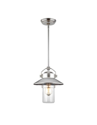 Elstead Lighting Boynton pendant lantern - 1 light source IP44 FE-BOYNTON8-S