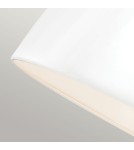 Pendant lamps - Elstead Lighting Brynne medium LED pendant lamp - Matte white / Chrome FE-BRYNNE-P-FWH - product 3