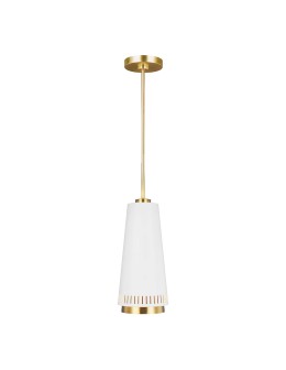 Elstead Lighting Carter pendant lamp - 1 light source - Matte white FE-CARTER-P-A-MW