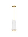 Elstead Lighting Carter pendant lamp - 1 light source - Matte white FE-CARTER-P-A-MW