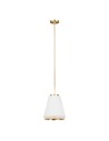 Elstead Lighting Carter pendant lamp - 1 light source - Matte white FE-CARTER-P-B-MW