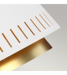 Elstead Lighting Lampa wisząca Carter - 1 źródło światła - Matowa biel FE-CARTER-P-B-MW