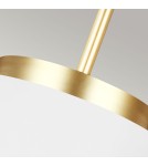 Pendant lamps - Elstead Lighting Carter pendant lamp - 1 light source - Matte white FE-CARTER-P-B-MW - product 4