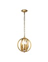 Elstead Lighting Corinne small pendant lamp - 3 light sources - Oxidized brass FE-CORINNE-3P-S-BB