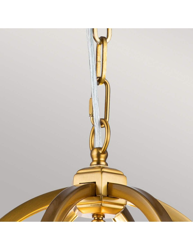 Pendant lamps - Elstead Lighting Corinne small pendant lamp - 3 light sources - Oxidized brass FE-CORINNE-3P-S-BB - product kolory-swiatla.pl 3