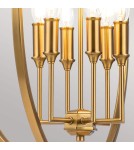 Elstead Lighting Lampa wisząca Corinne - 6 źródeł światła - Oksydowany mosiądz FE-CORINNE-6P-L-BB