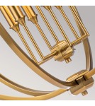 Elstead Lighting Lampa wisząca Corinne - 6 źródeł światła - Oksydowany mosiądz FE-CORINNE-6P-L-BB