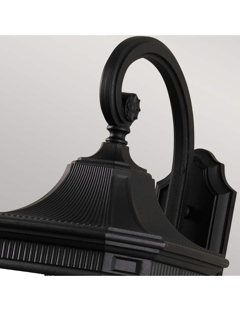 Elstead Lighting Duża latarnia naścienna Cotswold Lane - 3 źródła światła IP44 FE-COTSLN2-L-BK