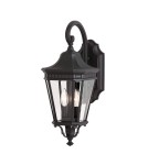 Elstead Lighting Średnia latarnia naścienna Cotswold Lane - 2 źródła światła IP44 FE-COTSLN2-M-BK