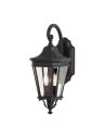 Elstead Lighting Średnia latarnia naścienna Cotswold Lane - 2 źródła światła IP44 FE-COTSLN2-M-BK
