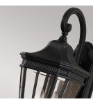 Elstead Lighting Średnia latarnia naścienna Cotswold Lane - 2 źródła światła IP44 FE-COTSLN2-M-BK