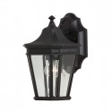 Elstead Lighting Mała latarnia naścienna Cotswold Lane - 1 źródło światła IP44 FE-COTSLN2-S-BK