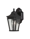 Elstead Lighting Cotswold Lane small wall lantern - 1 light source IP44 FE-COTSLN2-S-BK