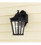 Outdoor wall lamps - Elstead Lighting Cotswold Lane small wall lantern - 1 light source IP44 FE-COTSLN2-S-BK - product 2