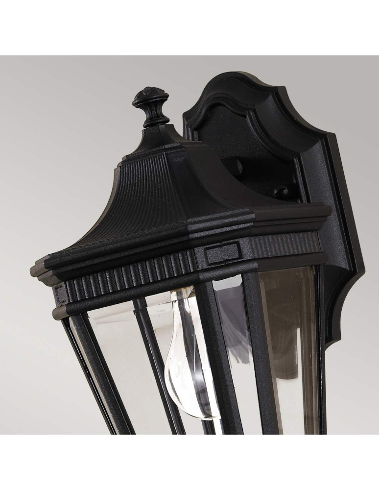 Outdoor wall lamps - Elstead Lighting Cotswold Lane small wall lantern - 1 light source IP44 FE-COTSLN2-S-BK - product kolory-swiatla.pl 3