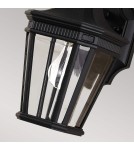 Outdoor wall lamps - Elstead Lighting Cotswold Lane small wall lantern - 1 light source IP44 FE-COTSLN2-S-BK - product 4
