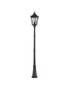 Elstead Lighting Duża latarnia stojąca Cotswold Lane - 3 źródło światła IP44 FE-COTSLN5-L-BK