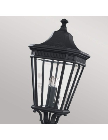 Elstead Lighting Duża latarnia stojąca Cotswold Lane - 3 źródło światła IP44 FE-COTSLN5-L-BK - produkt 2