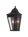 Elstead Lighting Średnia latarnia naścienna Cotswold Lane - 2 źródła światła IP44 FE-COTSLN7-BK