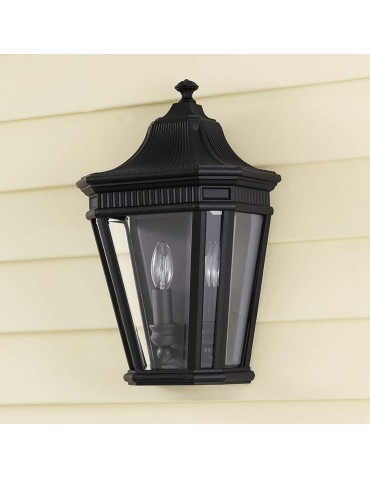 Elstead Lighting Cotswold Lane medium wall lantern - 2 light sources IP44 FE-COTSLN7-BK - product 2