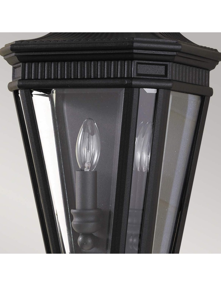 Outdoor wall lamps - Elstead Lighting Cotswold Lane medium wall lantern - 2 light sources IP44 FE-COTSLN7-BK - product kolory-swiatla.pl 4