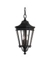 Elstead Lighting Cotswold Lane medium pendant lantern - 2 light sources IP23 FE-COTSLN8-M-BK