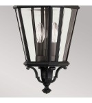 Outdoor pendant lamps - Elstead Lighting Cotswold Lane medium pendant lantern - 2 light sources IP23 FE-COTSLN8-M-BK - product 3