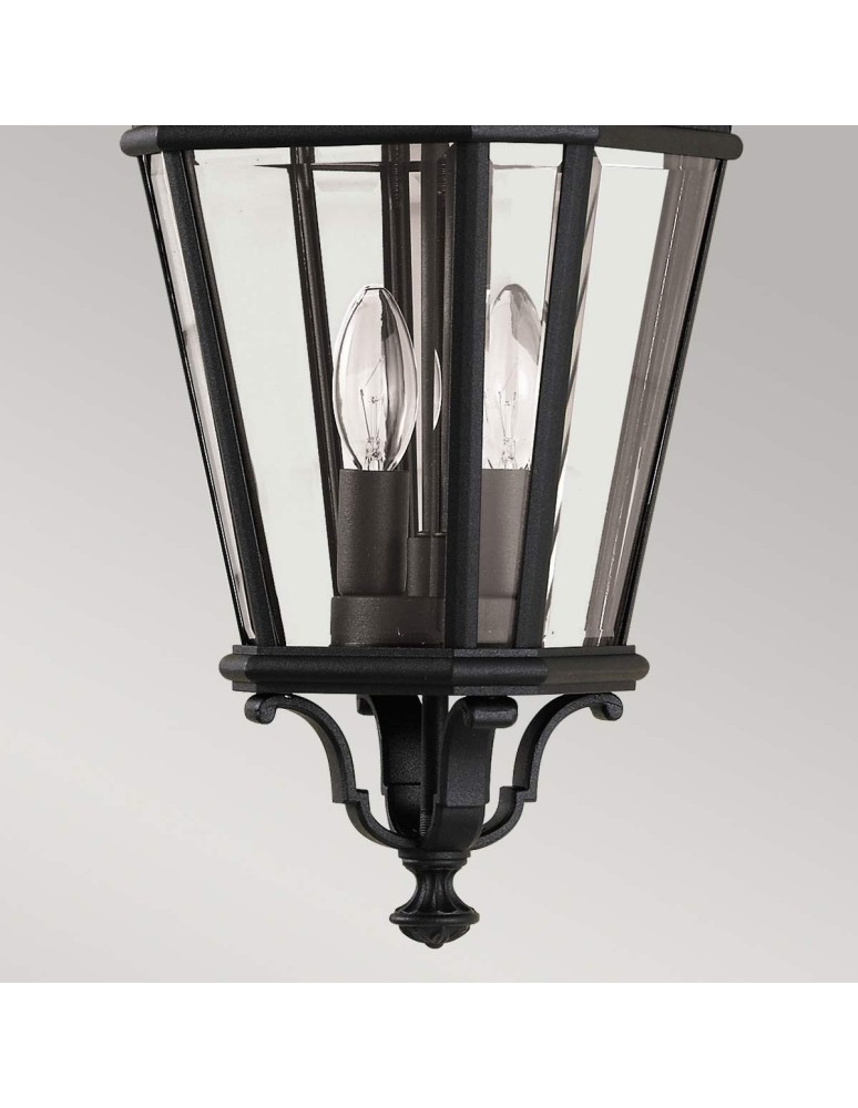 Outdoor pendant lamps - Elstead Lighting Cotswold Lane medium pendant lantern - 2 light sources IP23 FE-COTSLN8-M-BK - product kolory-swiatla.pl 3