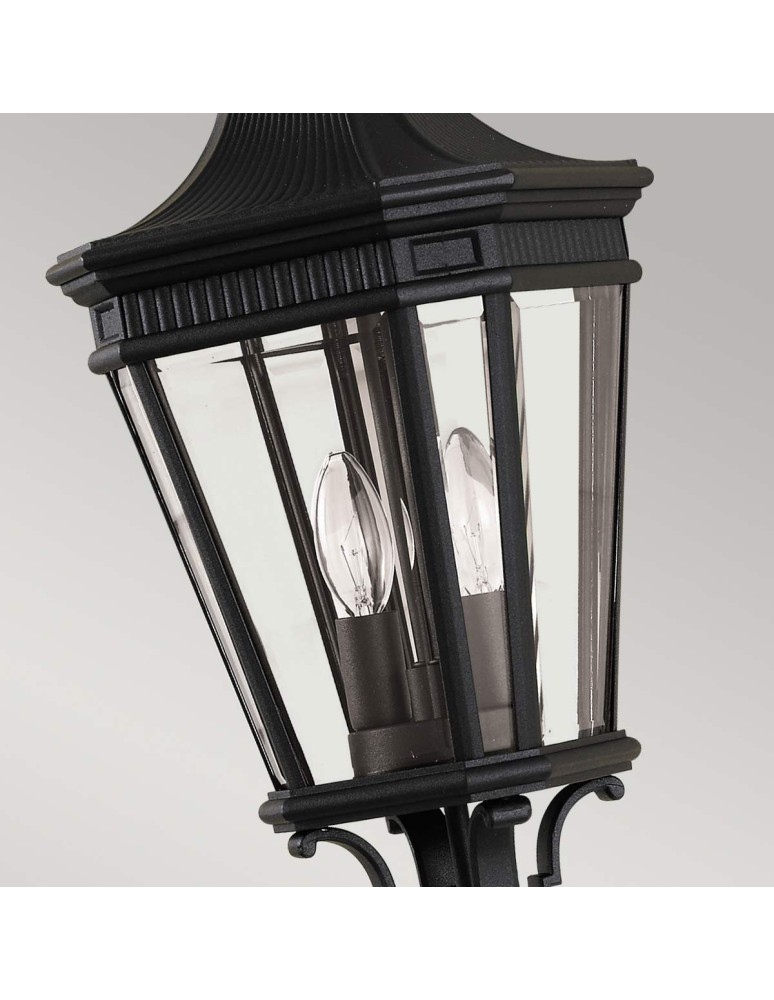 Outdoor pendant lamps - Elstead Lighting Cotswold Lane medium pendant lantern - 2 light sources IP23 FE-COTSLN8-M-BK - product kolory-swiatla.pl 4