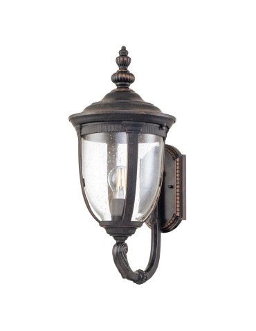 Elstead Lighting Cleveland medium wall lantern - 1 light source IP44 CL1-M