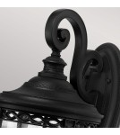 Outdoor wall lamps - Elstead Lighting Large English Bridle wall lantern - 3 light sources - Black IP44 FE-EB2-L-BLK - product 2