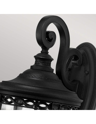 Elstead Lighting Duża latarnia naścienna English Bridle - 3 źródła światła - Czarna IP44 FE-EB2-L-BLK - produkt 2