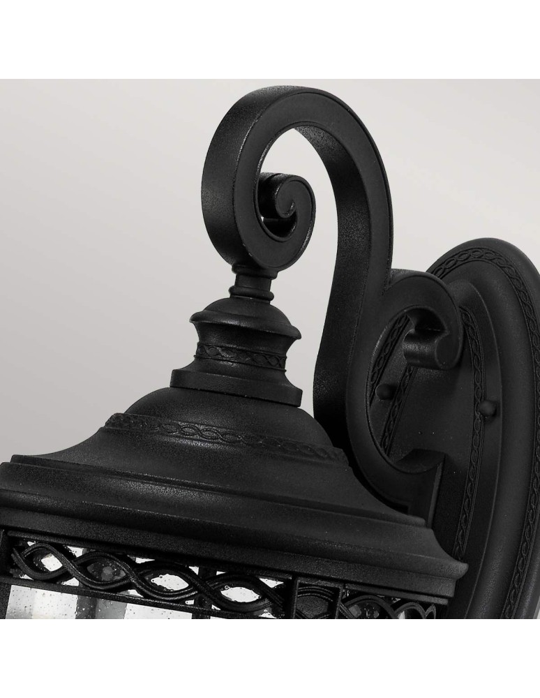 Outdoor wall lamps - Elstead Lighting Large English Bridle wall lantern - 3 light sources - Black IP44 FE-EB2-L-BLK - product kolory-swiatla.pl 2