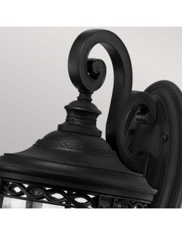 Elstead Lighting Duża latarnia naścienna English Bridle - 3 źródła światła - Czarna IP44 FE-EB2-L-BLK - produkt 2