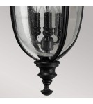 Outdoor wall lamps - Elstead Lighting Large English Bridle wall lantern - 3 light sources - Black IP44 FE-EB2-L-BLK - product 4