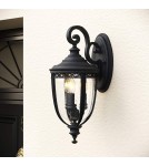 Outdoor wall lamps - Elstead Lighting Large English Bridle wall lantern - 3 light sources - Black IP44 FE-EB2-L-BLK - product 6