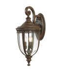 Outdoor wall lamps - Elstead Lighting Large wall lantern English Bridle - 3 light sources - British bronze IP44 FE-EB2-L-BRB - product 1