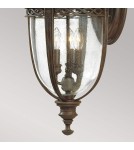 Outdoor wall lamps - Elstead Lighting Large wall lantern English Bridle - 3 light sources - British bronze IP44 FE-EB2-L-BRB - product 3