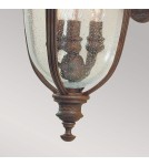 Outdoor wall lamps - Elstead Lighting Medium wall lantern English Bridle - 3 light sources - British bronze IP44 FE-EB2-M-BRB - product 4