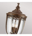 Outdoor lanterns - Elstead Lighting Large standing lantern English Bridle - 3 light source - British bronze IP44 FE-EB5-L-BRB - product 2