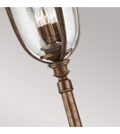 Outdoor lanterns - Elstead Lighting Large standing lantern English Bridle - 3 light source - British bronze IP44 FE-EB5-L-BRB - product 3