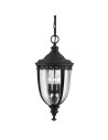 Elstead Lighting Large English Bridle pendant lantern - 3 light sources - Black IP44 FE-EB8-L-BLK