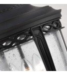 Outdoor pendant lamps - Elstead Lighting Large English Bridle pendant lantern - 3 light sources - Black IP44 FE-EB8-L-BLK - product 3