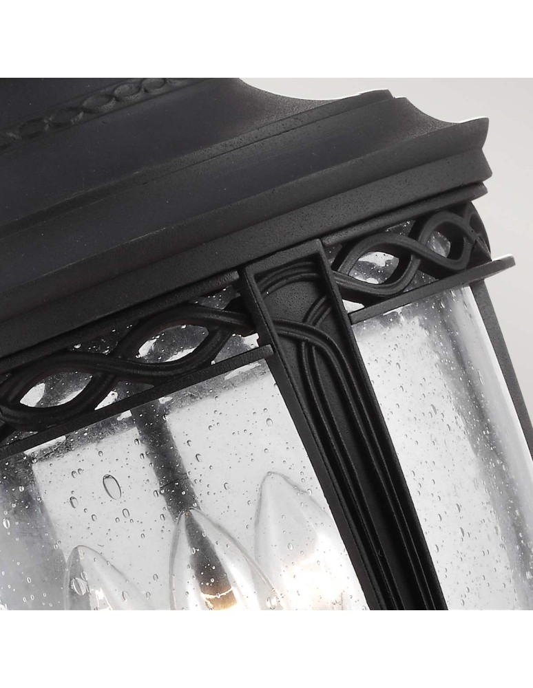 Outdoor pendant lamps - Elstead Lighting Large English Bridle pendant lantern - 3 light sources - Black IP44 FE-EB8-L-BLK - product kolory-swiatla.pl 3
