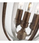 Outdoor pendant lamps - Elstead Lighting Large pendant lantern English Bridle - 3 light sources - British bronze IP44 FE-EB8-L-BRB - product 4