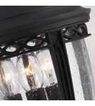 Outdoor pendant lamps - Elstead Lighting English Bridle medium pendant lantern - 3 light sources - Black IP44 FE-EB8-M-BLK - product 3