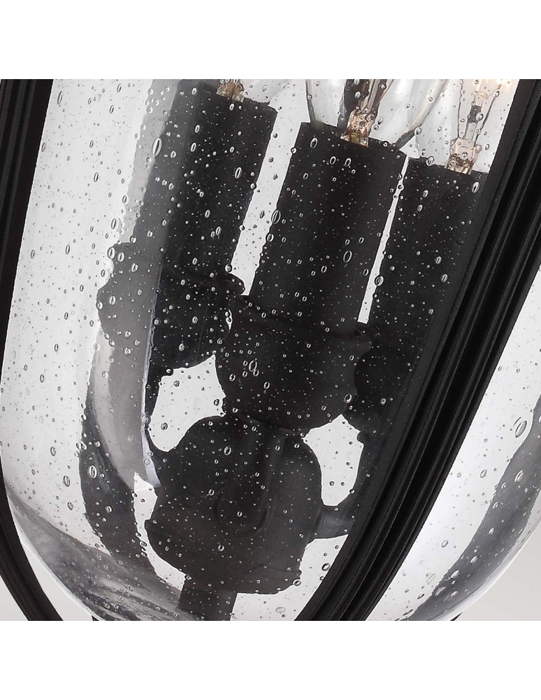 Outdoor pendant lamps - Elstead Lighting English Bridle medium pendant lantern - 3 light sources - Black IP44 FE-EB8-M-BLK - product kolory-swiatla.pl 4